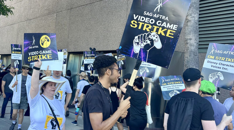 SAG-AFTRA Video Game Strike at Disney