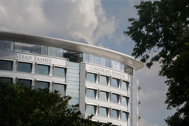 Stead Family Children's Hospital is pictured Friday, Aug. 16, 2024 Iowa City, Iowa.