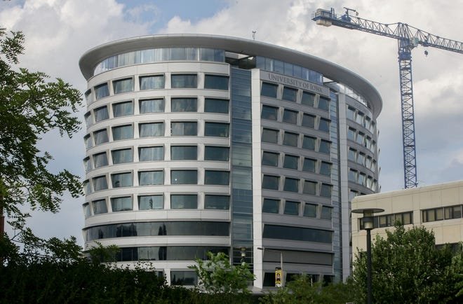 Stead Family Children's Hospital is pictured Friday, Aug. 16, 2024 Iowa City, Iowa.